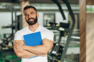 Image of a personal trainer for seniors