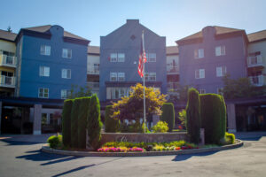 a Chateau Retirement Community entrance